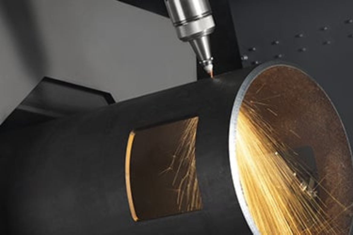 Taglio laser tubo 3D con Lasertube LT14 BLM Group presso OGB SRL